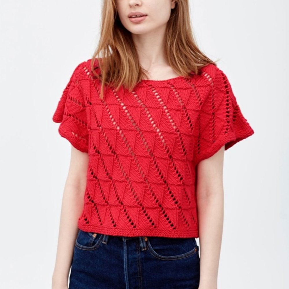 Babaa Jumper Sweater Top No31 - Strawberry Tart